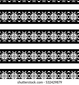 Seamless geometric pattern with ethnic motif. Geometric simple print. Vector repeating texture for textile, wallpaper, cards and etc.
