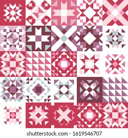 Seamless geometric pattern. Ethnic ornament on the carpet. Aztec style. Tribal ethnic vector texture. Embroidery on fabric. Indian, Mexican, folk pattern. Quilting, patchwork, jacquard