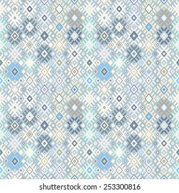 Seamless geometric pattern in ethnic style.