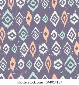 Seamless geometric pattern in ethnic style.