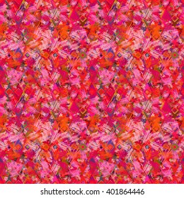 Seamless geometric pattern in ethnic style for your design, painted by hand, hand drawn background.