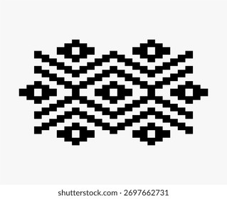 seamless geometric pattern. ethnic pattern. symmetry pattern