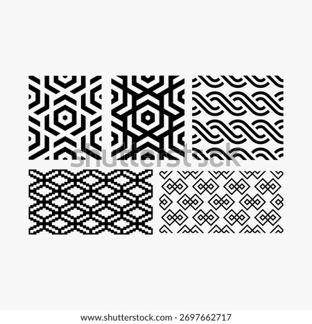 seamless geometric pattern. ethnic pattern. symmetry pattern
