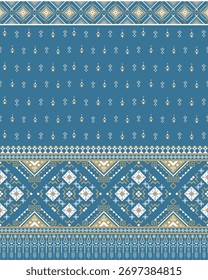  Seamless geometric pattern Ethnic, tribal, ornarment, aztec abstract textile vector illustration design.