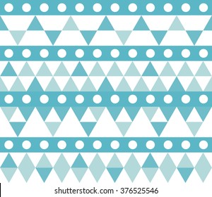 Seamless geometric pattern. Ethnic seamless pattern. Tribal background. Seamless abstract triangle geometrical background. Infinity geometric pattern. Vector illustration.