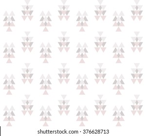 Seamless geometric pattern. Ethnic seamless pattern. Tribal background. Seamless abstract triangle geometrical background. Infinity geometric pattern. Vector illustration.