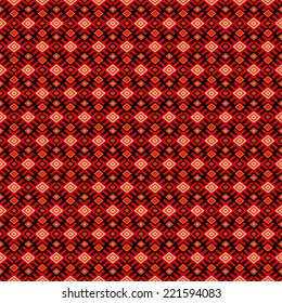 Seamless geometric pattern in ethnic vintage style.