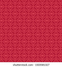 Seamless geometric pattern for fabric design. Elegant geometric background