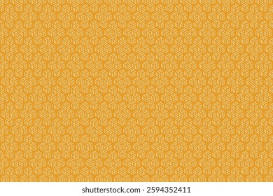 A seamless geometric pattern featuring hexagonal shapes composed of dashed lines. The modern and minimalistic design creates a structured, elegant texture suitable for various applications.