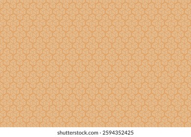 A seamless geometric pattern featuring hexagonal shapes composed of dashed lines. The modern and minimalistic design creates a structured, elegant texture suitable for various applications.