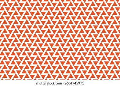 A seamless geometric pattern featuring interlocking triangles with sharp angles and zigzagging lines. The design creates a dynamic, energetic visual effect suitable for various uses.