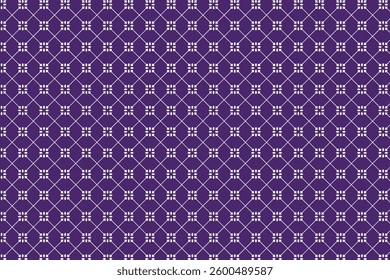 A seamless geometric pattern featuring intricate diamond-shaped grids with ornamental details, creating a stylish and elegant design. Ideal for textiles, wallpapers, branding, and digital backgrounds.