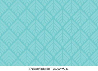 A seamless geometric pattern featuring a modern leaf-inspired design with symmetrical shapes. Perfect for wallpapers, textiles, packaging, branding, digital backgrounds, and decor.