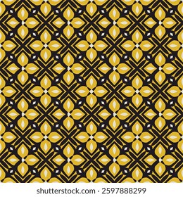 A seamless geometric pattern featuring  traditional design elements. Perfect for wallpapers, textile prints, packaging, and backgrounds