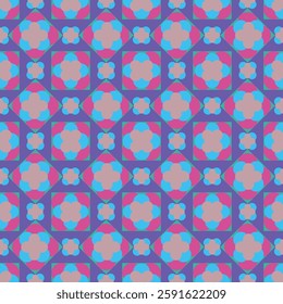seamless geometric pattern floral purple wallpaper cover floor 