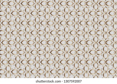 Seamless geometric pattern. With gold color line ornament. creative design for different backgrounds. Seamless horizontal borders with repeating line texture