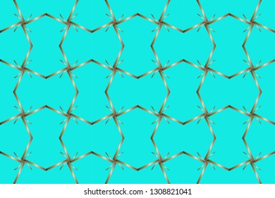 Seamless geometric pattern. With gold color line ornament. creative design for different backgrounds. Seamless horizontal borders with repeating line texture. 