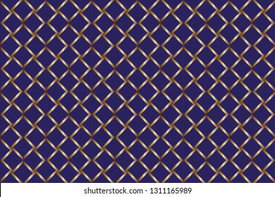 Seamless geometric pattern. With gold color line ornament. creative design for different backgrounds. Seamless horizontal borders with repeating line texture. Luxury  vector pattern.