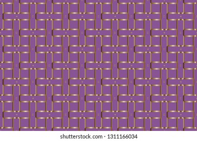 Seamless geometric pattern. With gold color line ornament. creative design for different backgrounds. Seamless horizontal borders with repeating line texture. Luxury  vector pattern.