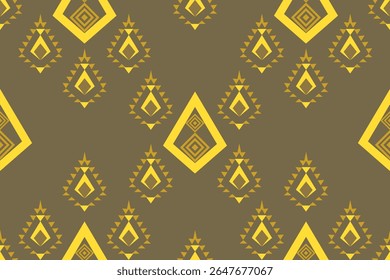 Naadloos geometrisch patroon met gouden regendruppelvorm