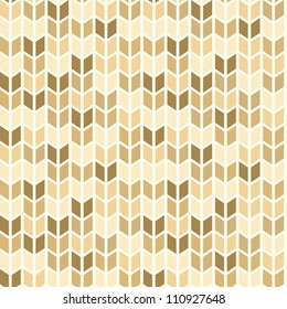 Seamless geometric pattern in golden tints