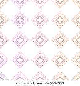 Seamless Geometric Pattern with Gradient Colors