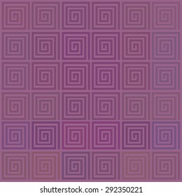 Seamless geometric pattern. Greek meander. In vector format. Color.