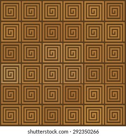 Seamless geometric pattern. Greek meander. In vector format. Color.