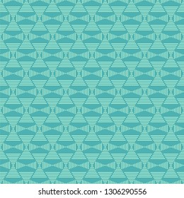 Seamless geometric pattern. Green background template for your design. Vector image