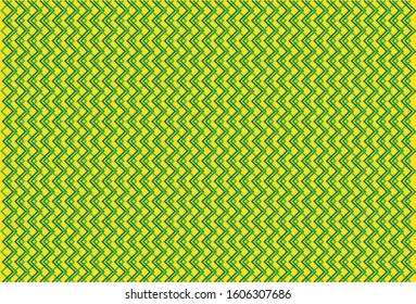Seamless geometric pattern in green color