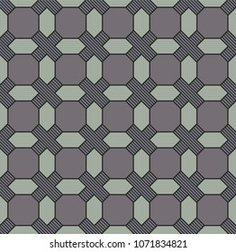seamless geometric pattern with a grid