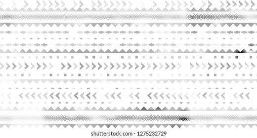 Seamless geometric pattern. Hand drawn shapes for fabric design.