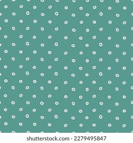 Seamless geometric pattern with hand drawn ring for surface design, craft, apparel and other design projects