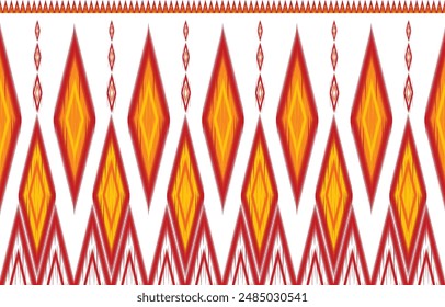 Seamless geometric pattern Handmade in a bohemian style. Pricn hand drawn ornaments for textiles, wrapping paper, rugs, ethnic and tribal patterns. Vector illustration