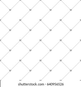 Seamless geometric pattern with heart