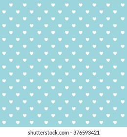 Seamless geometric pattern with hearts