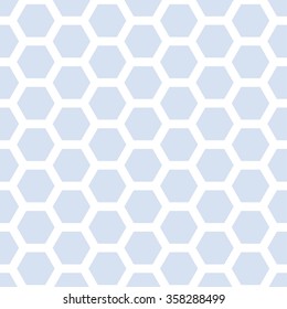 Seamless geometric pattern with honeycombs