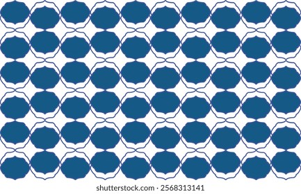 seamless geometric pattern, horizontal strip diamond in two tone blue and white, vintage diamond checkerboard, chessboard seamless Repeat seamless pattern design for fabric printing or background