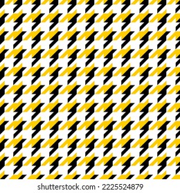seamless geometric pattern with hounds tooth
