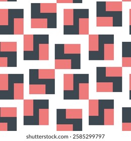 seamless geometric pattern illustration for textile print, wrapping paper, cover design