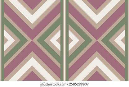 seamless geometric pattern illustration for textile print, wrapping paper, cover design