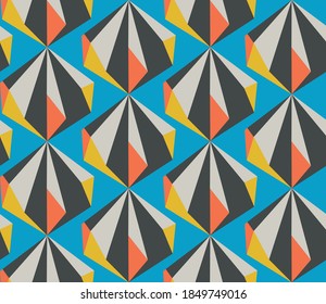 Nahtloses geometrisches Muster mit dem Bild von Weihnachtsbällen. Vektordesign für Ferien-Web-Banner, Business-Präsentation, Markenpaket, Stoff, Druck, Tapete, Postkarten.