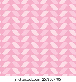 Seamless geometric pattern. Imitation abstract yarn and knitting braids. Vector illustration