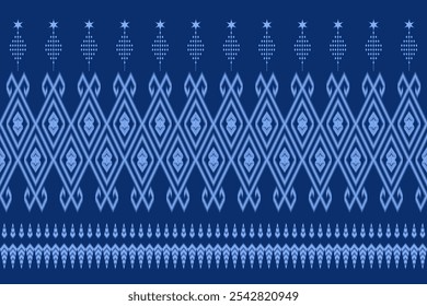 Seamless geometric pattern including tribal design, ethnic motif, Native American style Navajo Indian and other ethnic groups, Ikat style. You can change background color, or color changeable.