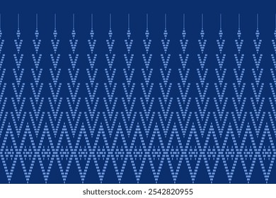 Seamless geometric pattern including tribal design, ethnic motif, Native American style Navajo Indian and other ethnic groups, Ikat style. You can change background color, or color changeable.