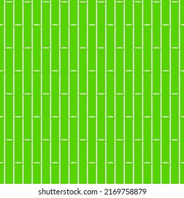 Seamless geometric pattern inspired by green bamboo canes. Suitable for textile, background, wallpaper, or gift wrapper.