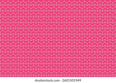 Seamless geometric pattern with interconnected cubes creating an optical illusion effect. Perfect for wallpapers, textiles, backgrounds, packaging, and modern decorative applications.