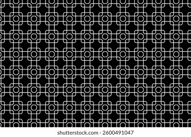 A seamless geometric pattern with interconnected lines and octagonal shapes, forming a sophisticated and stylish design. Perfect for textiles, wallpapers, branding, and decorative backgrounds.