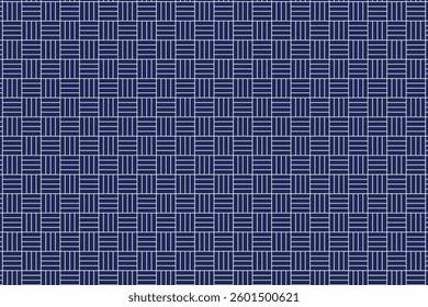 Seamless geometric pattern with an intricate grid structure, forming a woven tile effect. Perfect for backgrounds, textiles, wallpapers, packaging, and modern decorative applications.