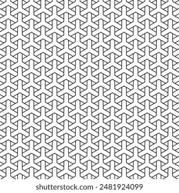 Seamless geometric pattern with Islamic abstract background, decorative textures, traditional art, and modern design elements in vector format for unique Arabic illustrations.